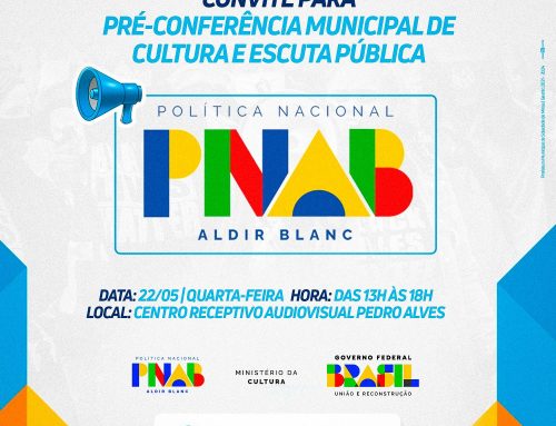 Lei Aldir Blanc – Pré-Conferência Municipal de Cultura e Escuta Pública